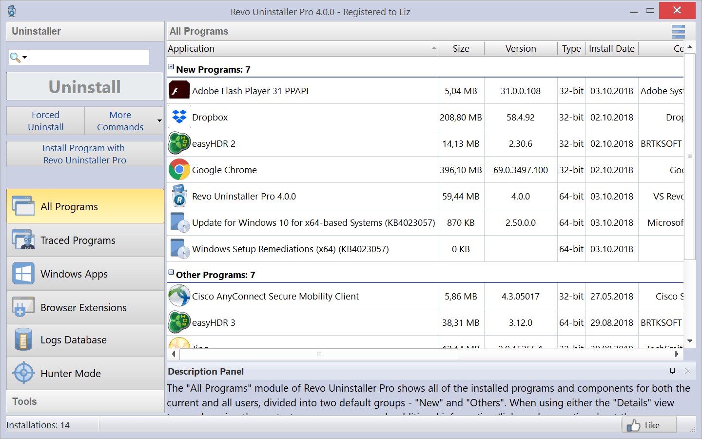 Revo Uninstaller Pro 4